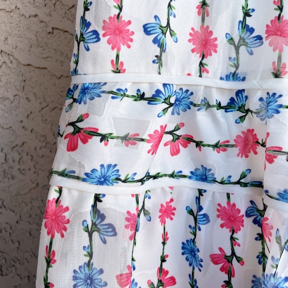 SOLD FOXIEDOX NWT Floral Printed Cottagecore Empire Waist Finola Dress - Picture 3 of 11